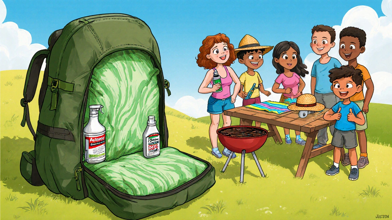 Acticin (Permethrin) vs. Other Insect Repellents: A Detailed Comparison