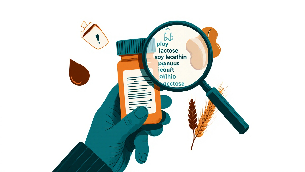 How to Check for Allergens and Inactive Ingredients on Prescription Labels