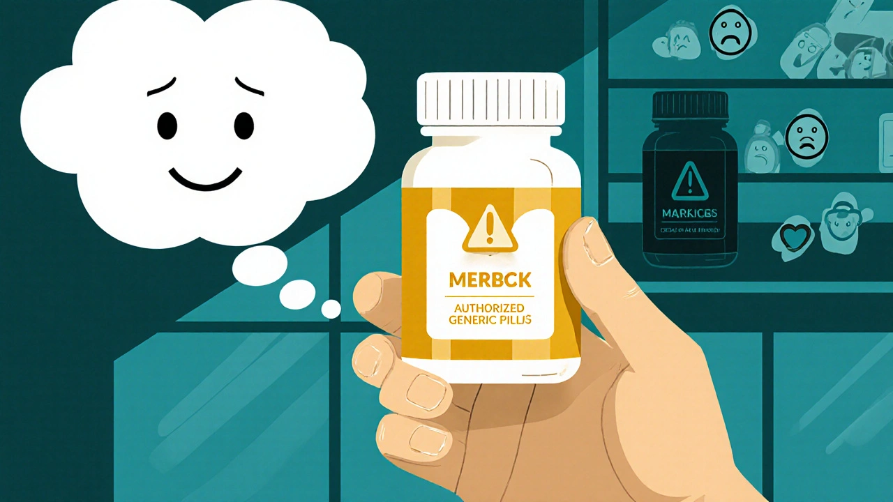 Patient happy with authorized generic pill while traditional generic causes side effects