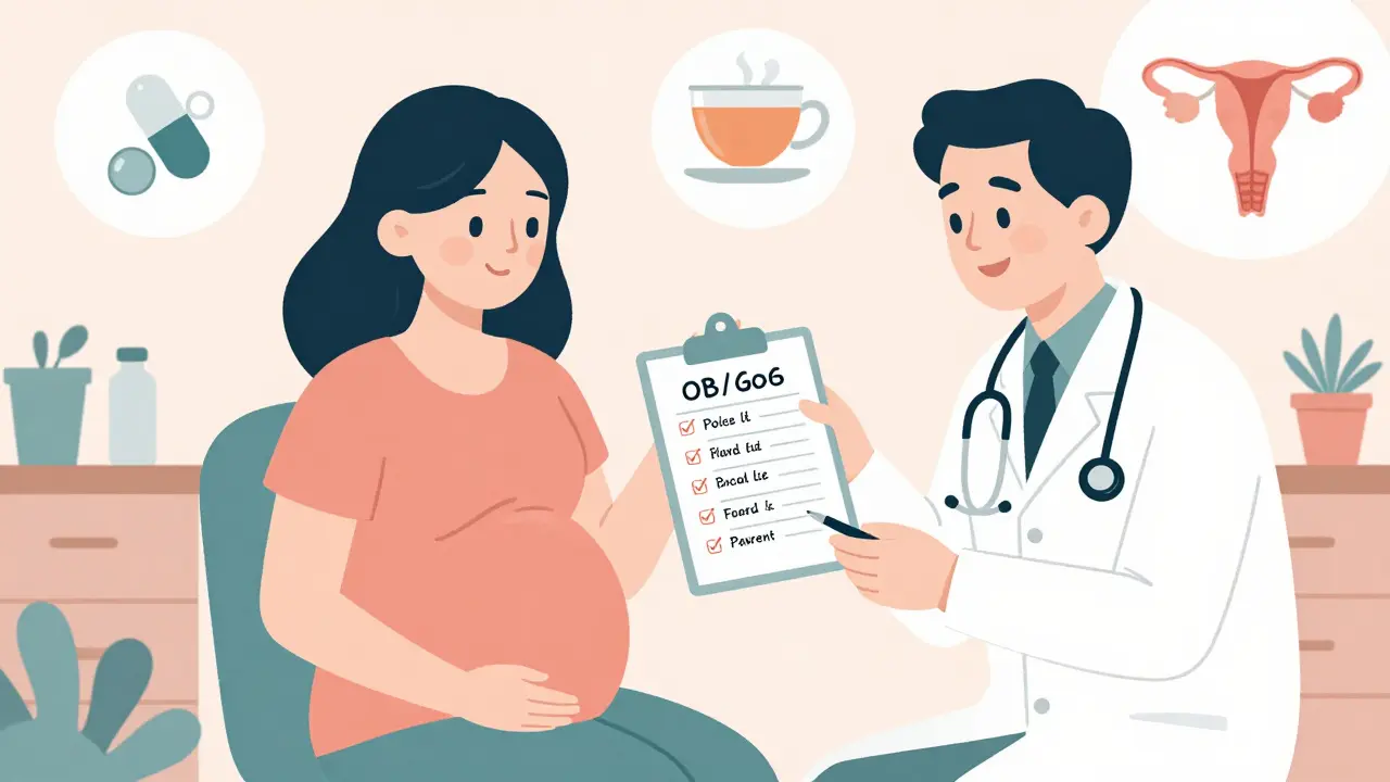 How to Prepare for a Medication Discussion with Your OB/GYN During Pregnancy or Breastfeeding
