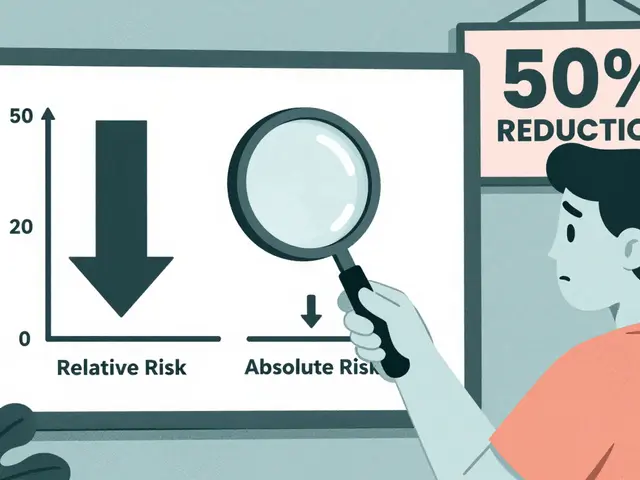 Absolute Risk vs Relative Risk in Drug Side Effects: How to Interpret the Numbers