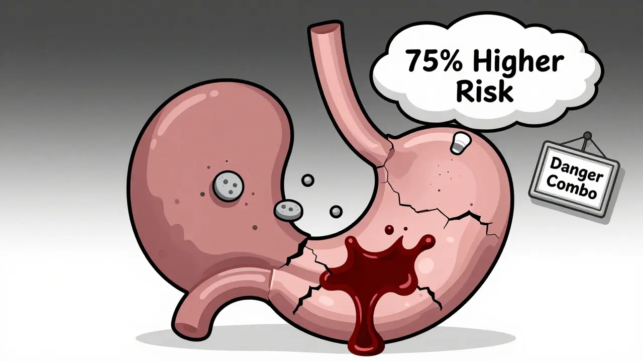 SSRIs with NSAIDs: Increased GI Bleeding Risk and How to Prevent It