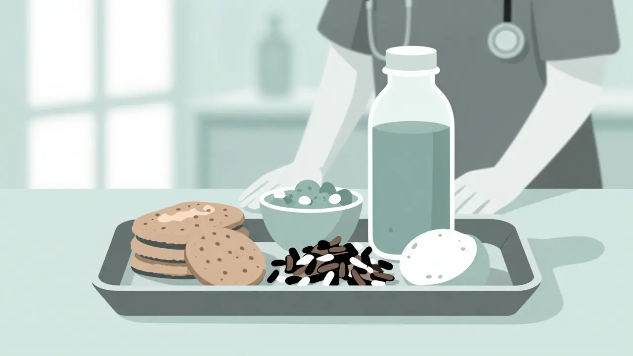 Duotone art of calorie-dense snacks and smoothies for chemo weight management